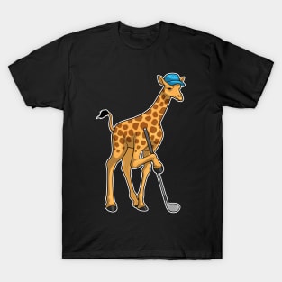 Giraffe Golf Golf club T-Shirt